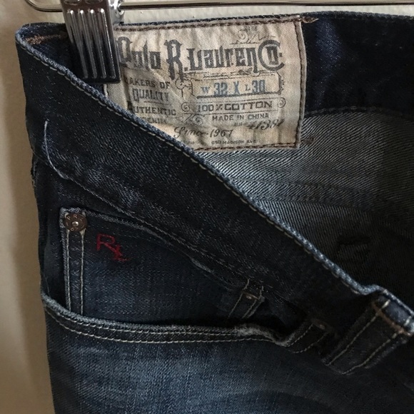 Mens Polo by Ralph Lauren Straight jeans 32/30 - Picture 2 of 5